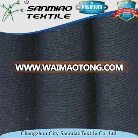 Cotton Cheap Rib 220GSM Knitting Knitted Denim Fabric for Jeans