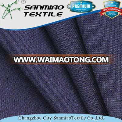 Factory Wholesale Price Cheap 195cm Rib Knitting Knitted Denim Fabric for Cuff