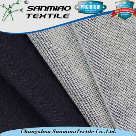 Changzhou Indigo Yarn Dyed Knit Denim Sweater Jean Fabric