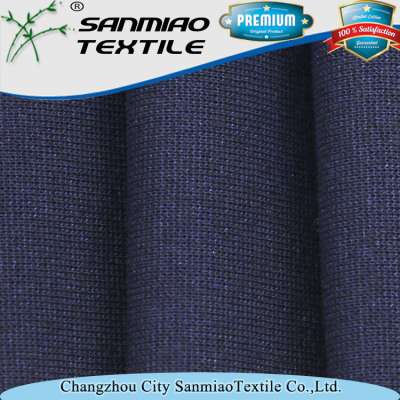 Spandex Indigo Knitted Denim Rib Fabric for Cloth